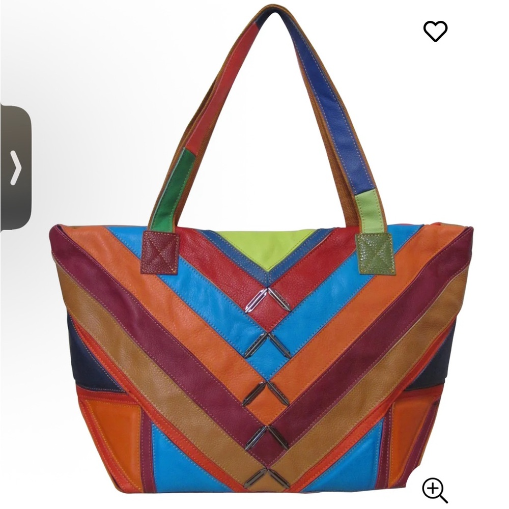 . #3061-41. Ameri Leather Shoulder Bag - image 4